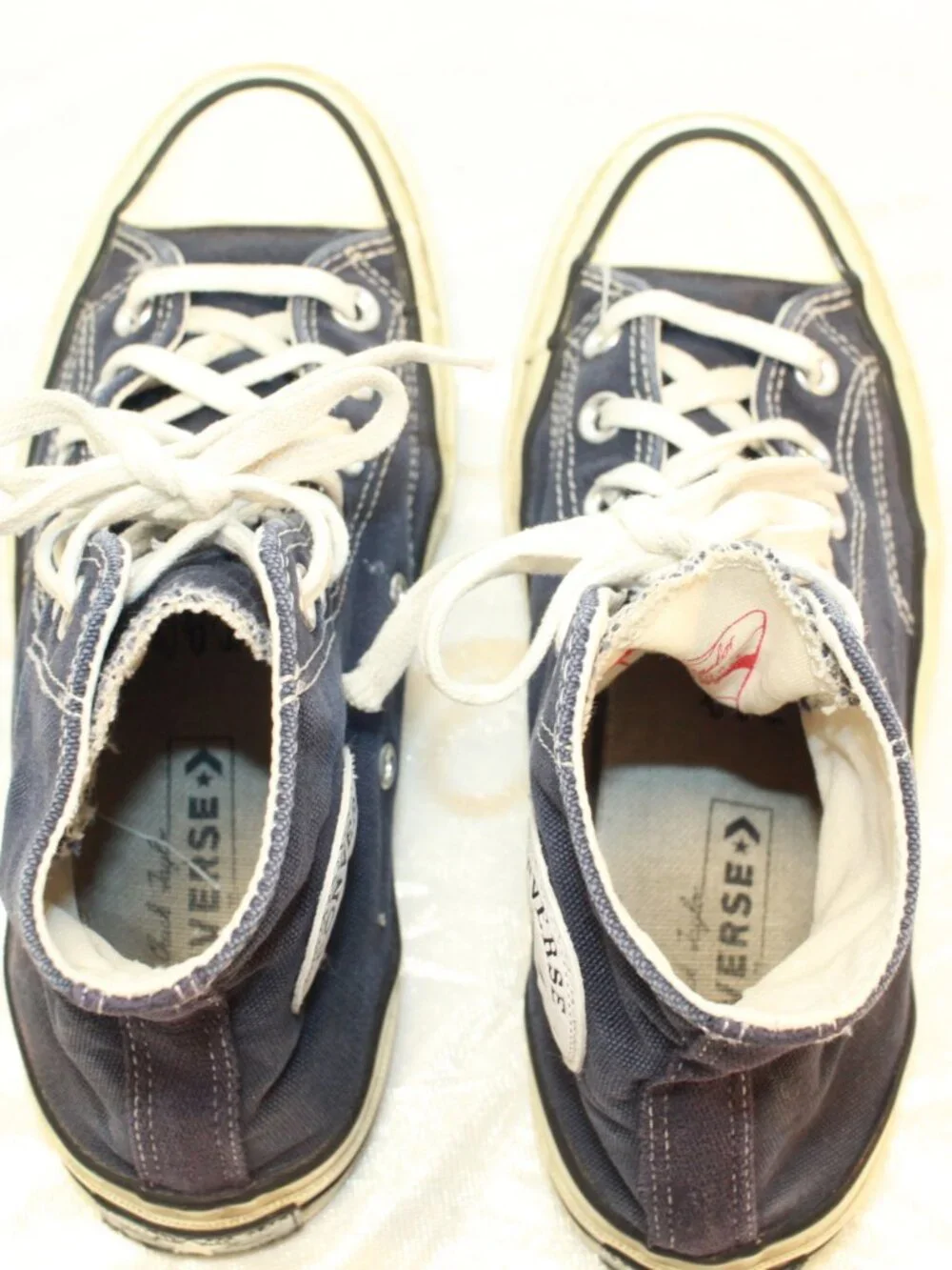Converse VTG Repro Unisex M5 W7 Obsidian Navy Blue High Top Sneakers 164945C - Picture 12 of 13
